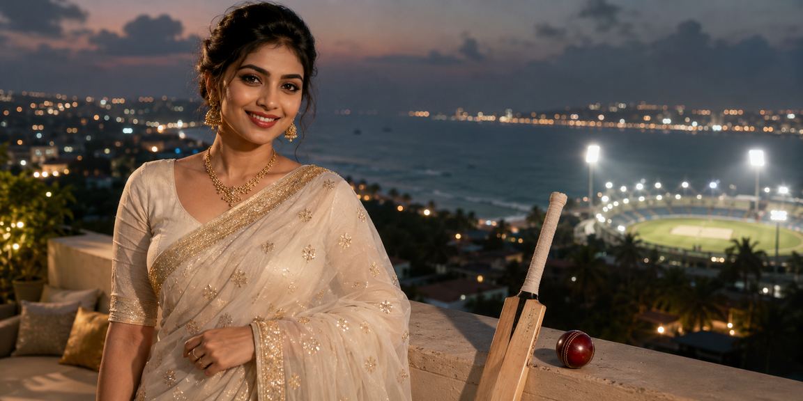 রংপুরে শাড়ি পরা নারী মোবাইলে ক্রিকেট বেটিং করছেন